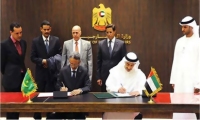 توقيع اتفاقية اطار للتعاون بين موريتانيا ودولة الامارات 