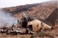 تحطم طائرة عسكرية صغيرة بأوجفت 