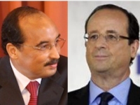 الرئيس محمد ولد عبد العزيز يجري محادثات هاتفية مع الرئيس الفرنسي المنتخب 