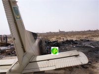 وزارة الدفاع تعلن تحطم طائرة عسكرية ووفاة جميع ركابها السبعة 