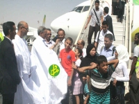 وصول دفعة من الجالية الموريتانية في سوريا 