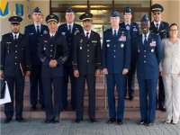 ﻿اختتام ورشة لتبادل الخبرات بين قيادات أركان الجو في أمريكا ودول افريقية 