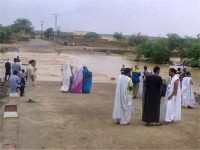 السيول تشرد عشرات الأسر وسط موريتانيا 