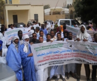 معلمو موريتانيا يتظاهرون احتجاجًا على سوء وضعهم المالي 