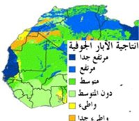 خارطة جديدة تبين وجود كميات هائلة من الماء في الصحراء وأفريقيا 