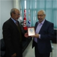 تونس : راشد الغنوشي يستقبل رئيس الحزب الحاكم في موريتانيا 